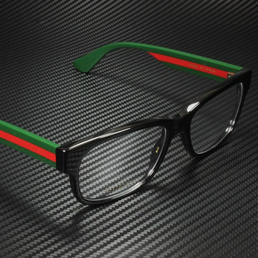 Gucci Black Green 57mm Eyelgasses - Picture 2 of 3